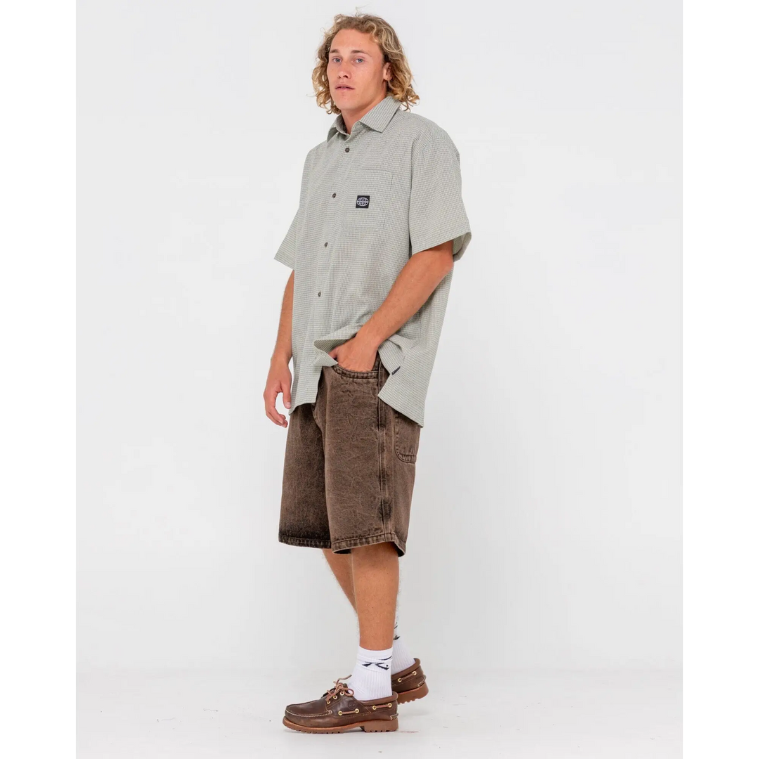 Rusty 2RK Drop Hem Shirt 