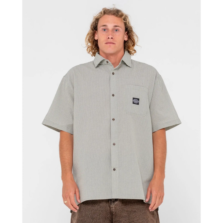 Rusty 2RK Drop Hem Shirt 