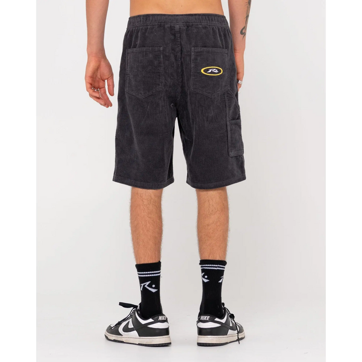 Rusty 8 Wale Workwear Elastic Shorts 