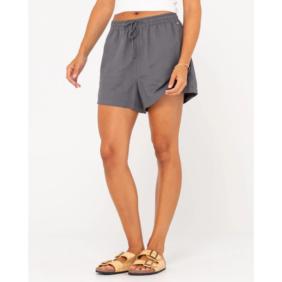 Rusty Alannah Lounge Linen Shorts 