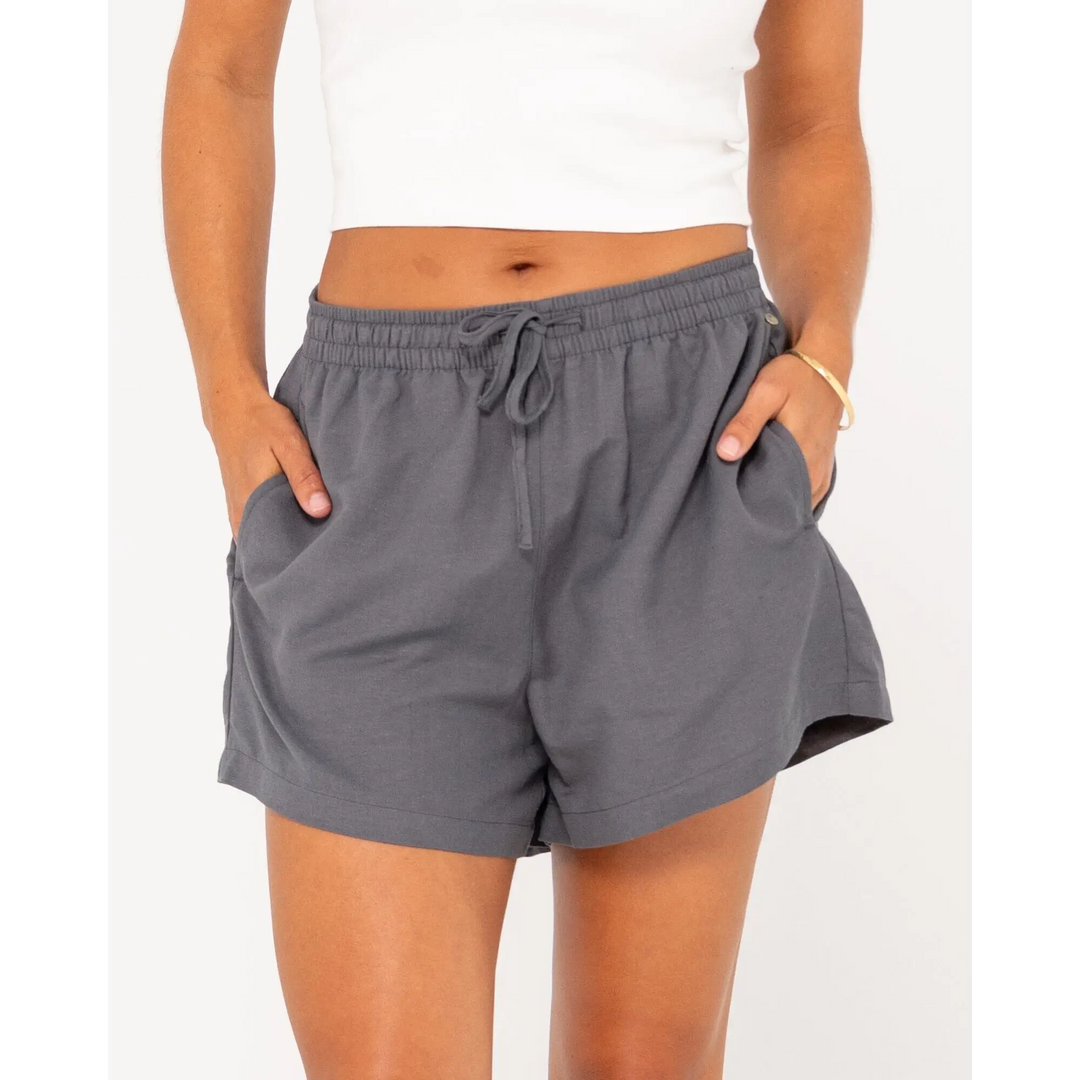 Rusty Alannah Lounge Linen Shorts 