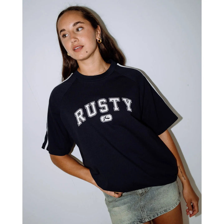 Rusty All Saint Collegiate OG Oversize T-Shirt 