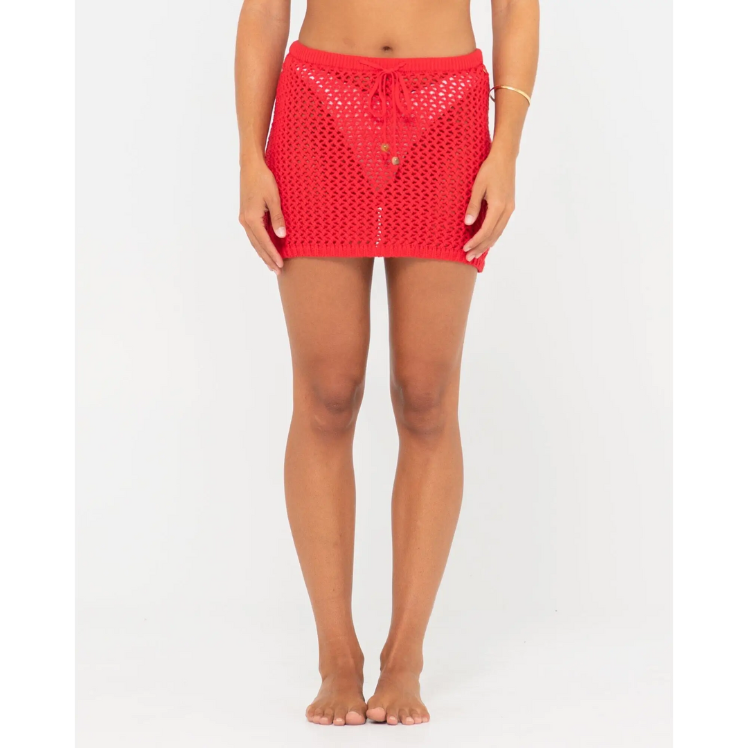 Rusty Amalfi Low Rise Knit Skirt 