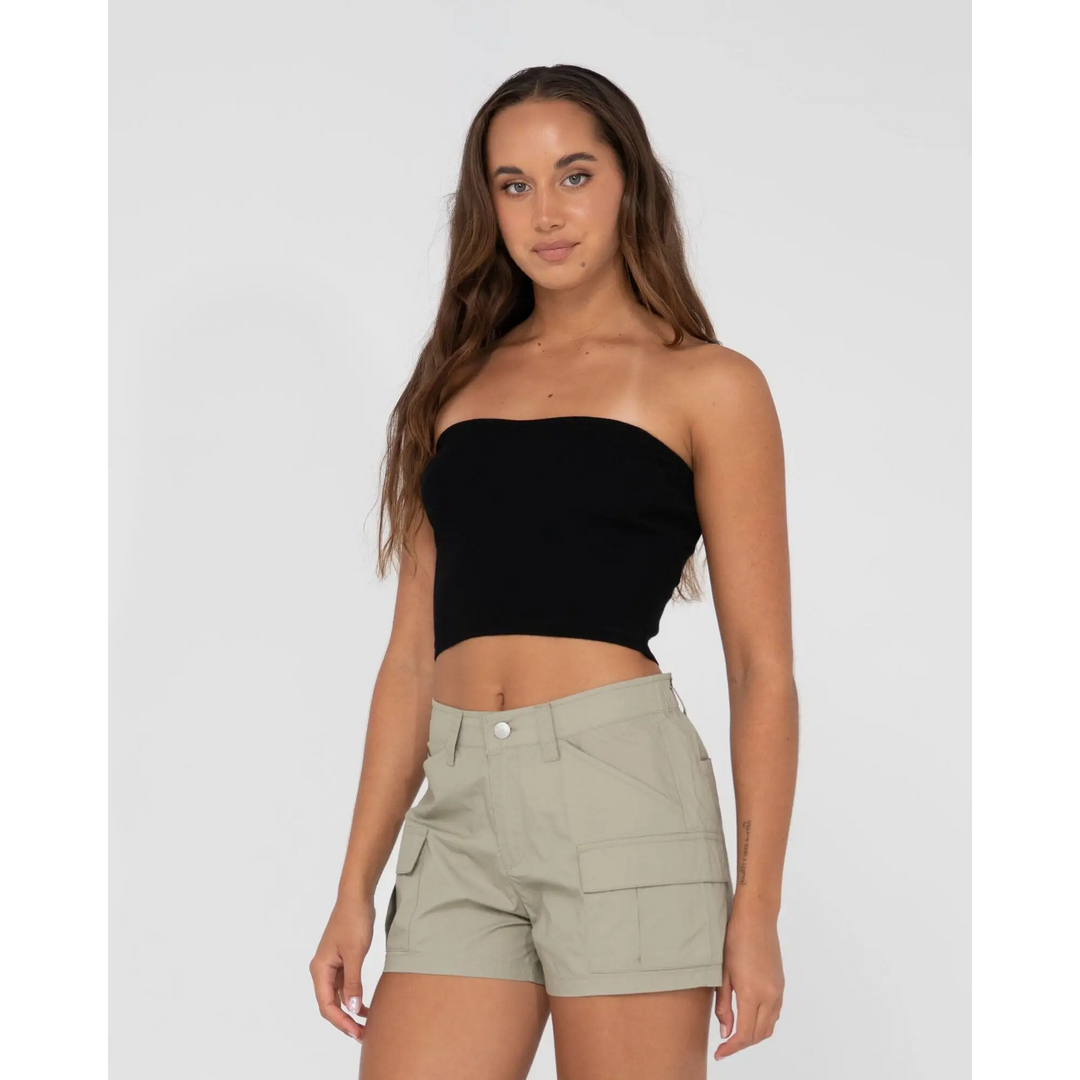 Rusty Amelia Strapless Knit Top 