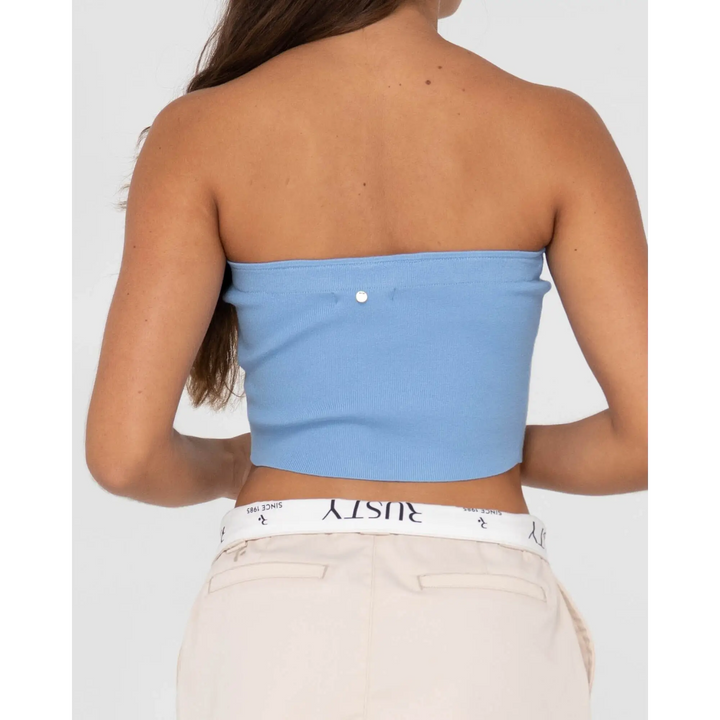 Rusty Amelia Strapless Knit Top 