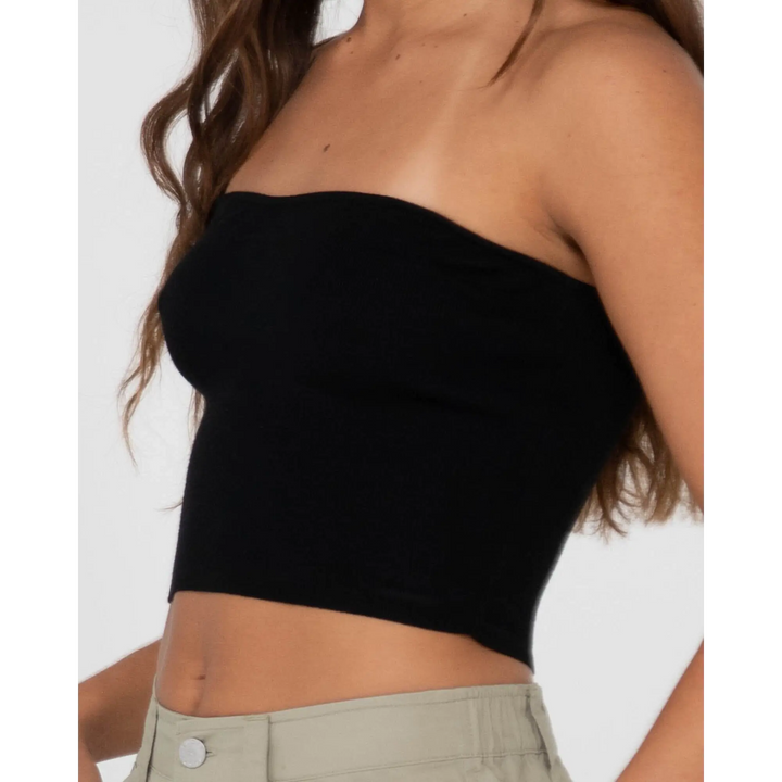 Rusty Amelia Strapless Knit Top 