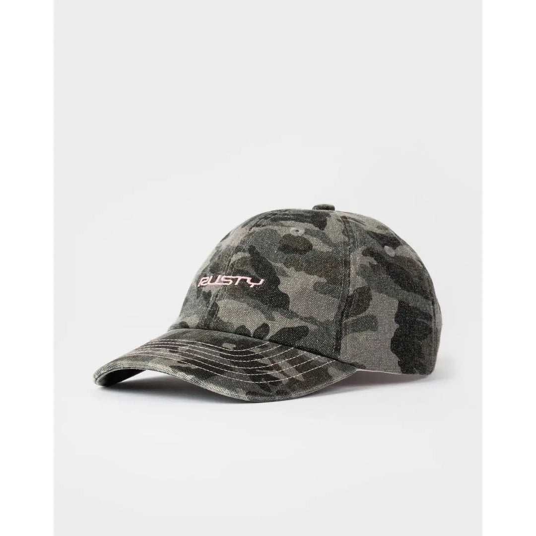 Rusty Ammo Cammo 6 Panel Cap - Grey Camo