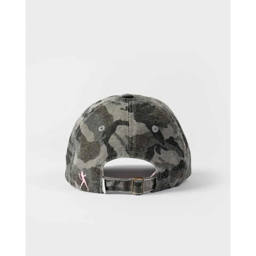 Rusty Ammo Cammo 6 Panel Cap - Grey Camo