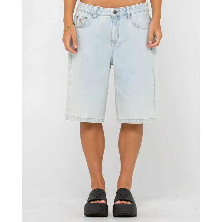 Rusty Bethany Baggy Low Rise Denim Jorts 
