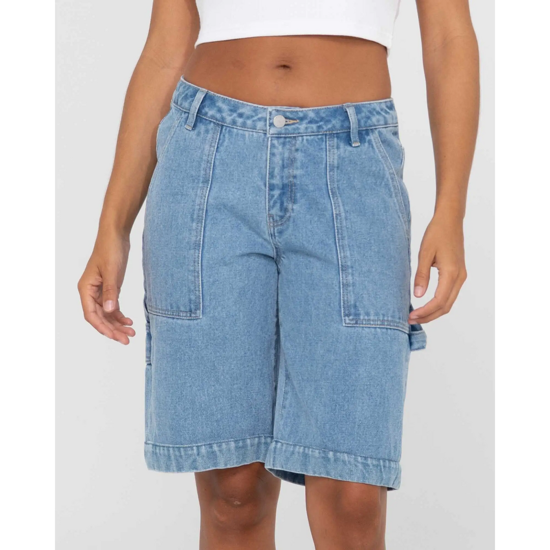 Rusty Billie Low Rise Carpenter Jorts 