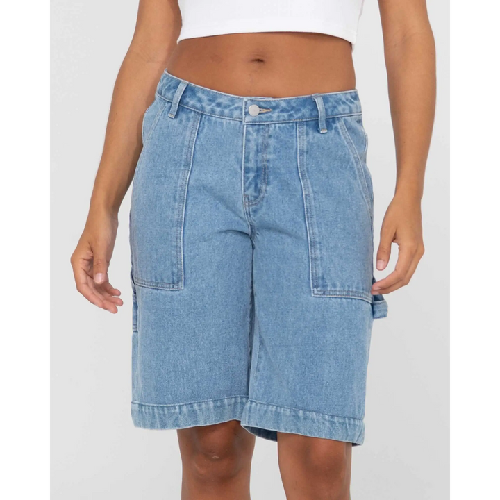 Rusty Billie Low Rise Carpenter Jorts 