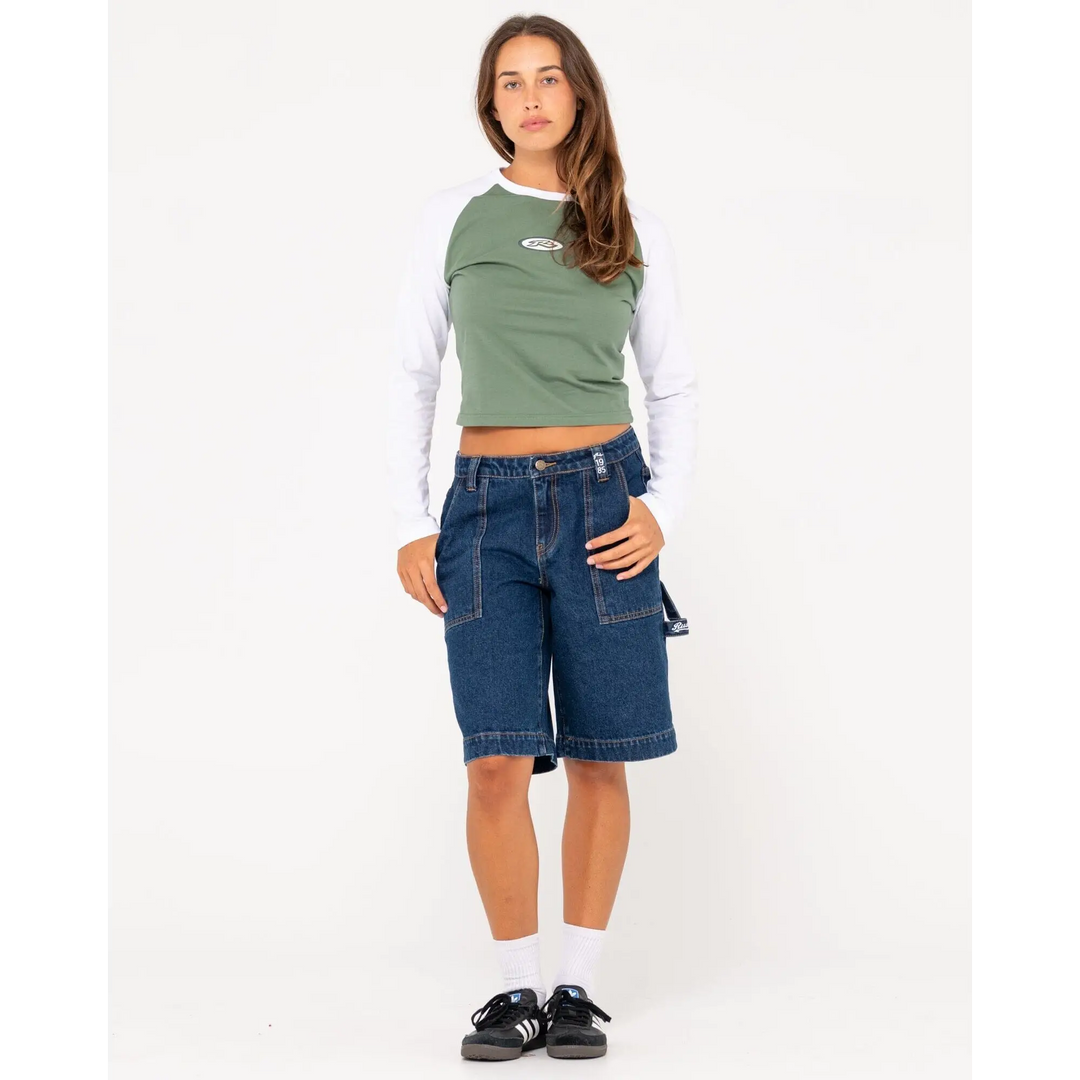 Rusty Billie Low Rise Carpenter Jorts 