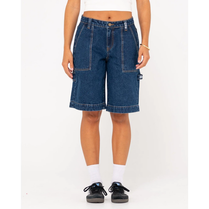 Rusty Billie Low Rise Carpenter Jorts 