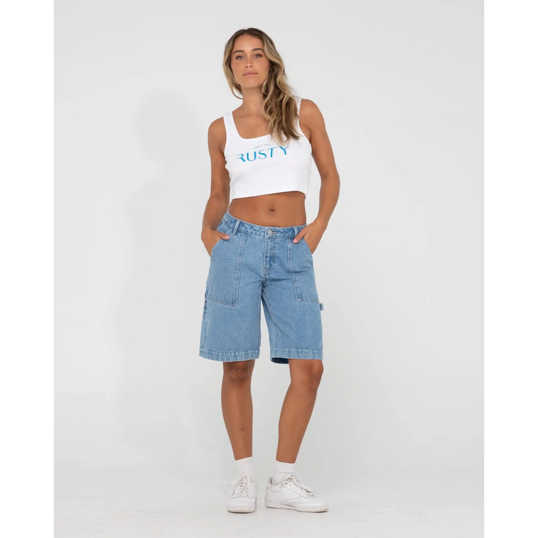 Rusty Billie Low Rise Carpenter Jorts 