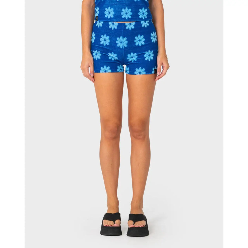 Rusty Bloom Towelling Booty Shorts