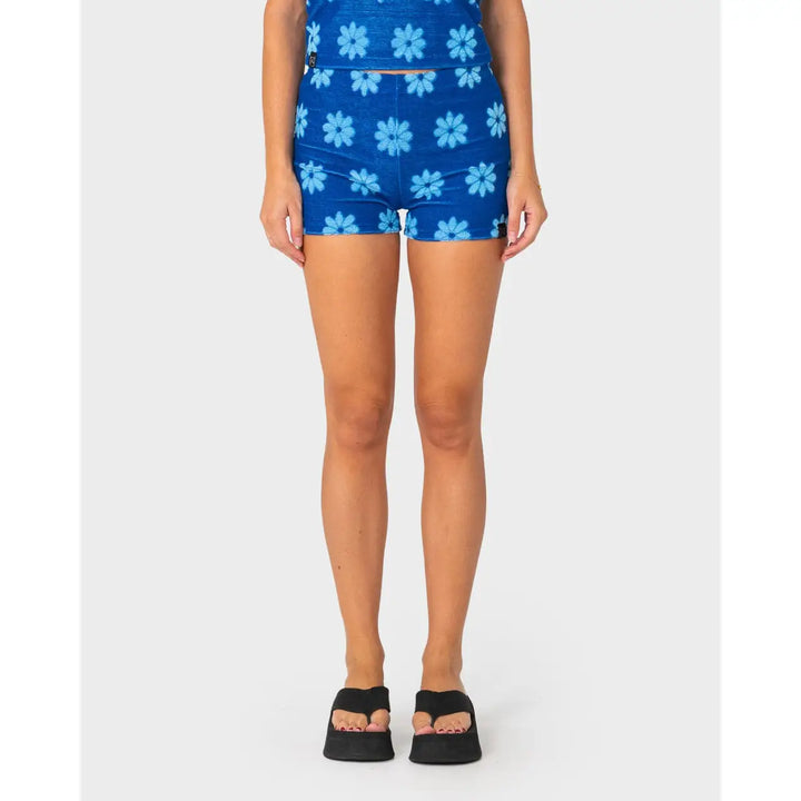 Rusty Bloom Towelling Booty Shorts