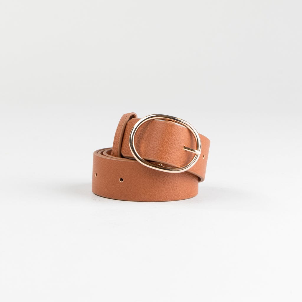 Rusty Boh Belt Tan L 