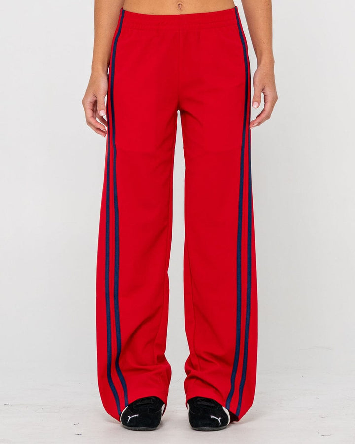 Rusty Bronson Side Stripe Low Rise Trackpants 