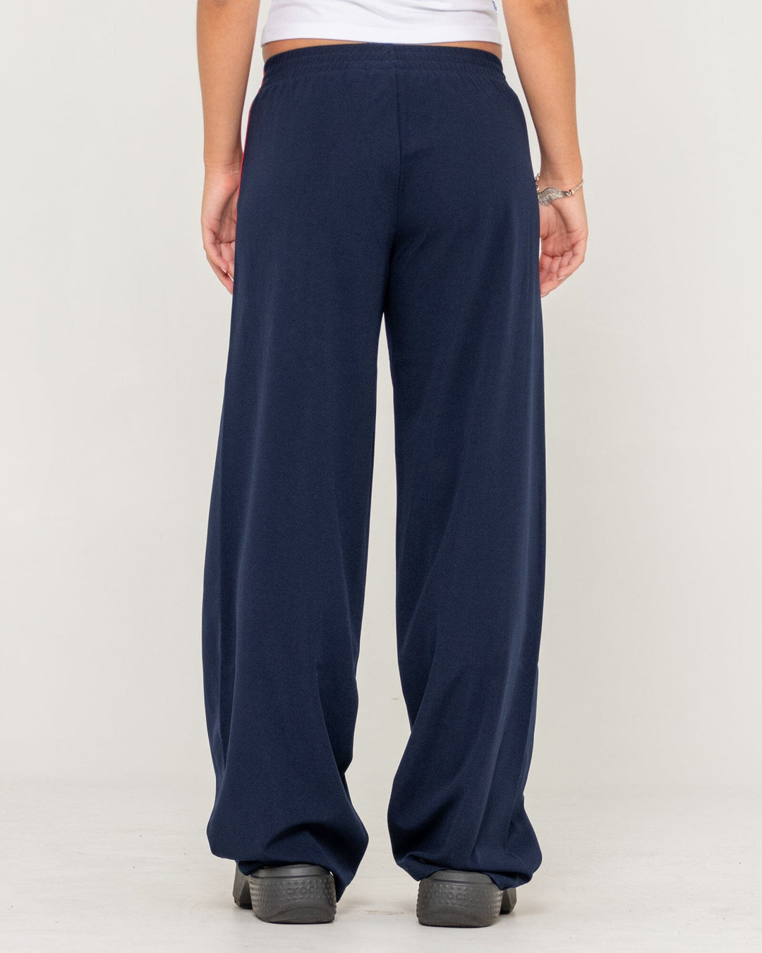 Rusty Bronson Side Stripe Low Rise Trackpants 