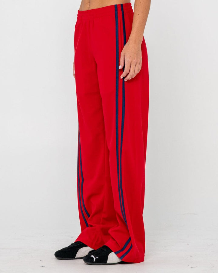 Rusty Bronson Side Stripe Low Rise Trackpants 