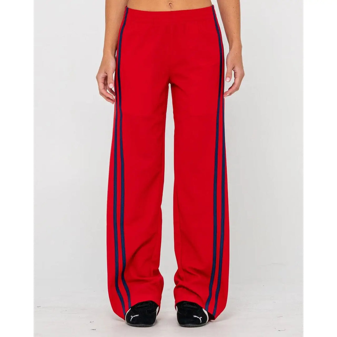 Rusty Bronson Side Stripe Low Rise Trackpants 