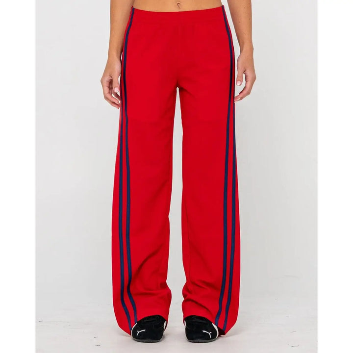 Rusty Bronson Side Stripe Low Rise Trackpants 