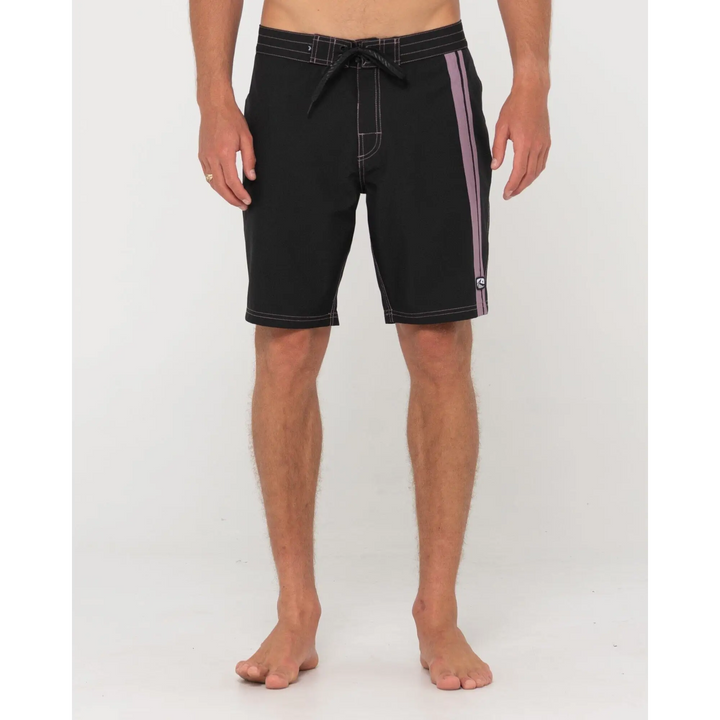 Rusty Burnt Rubber Fitted Boardshort 