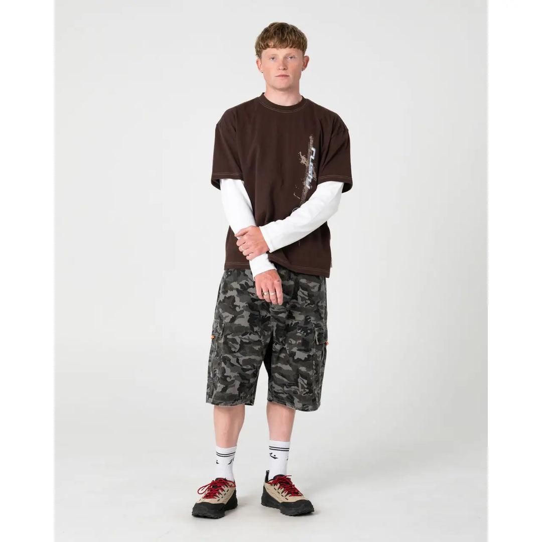 Rusty Bushranger Baggy Cargo Shorts