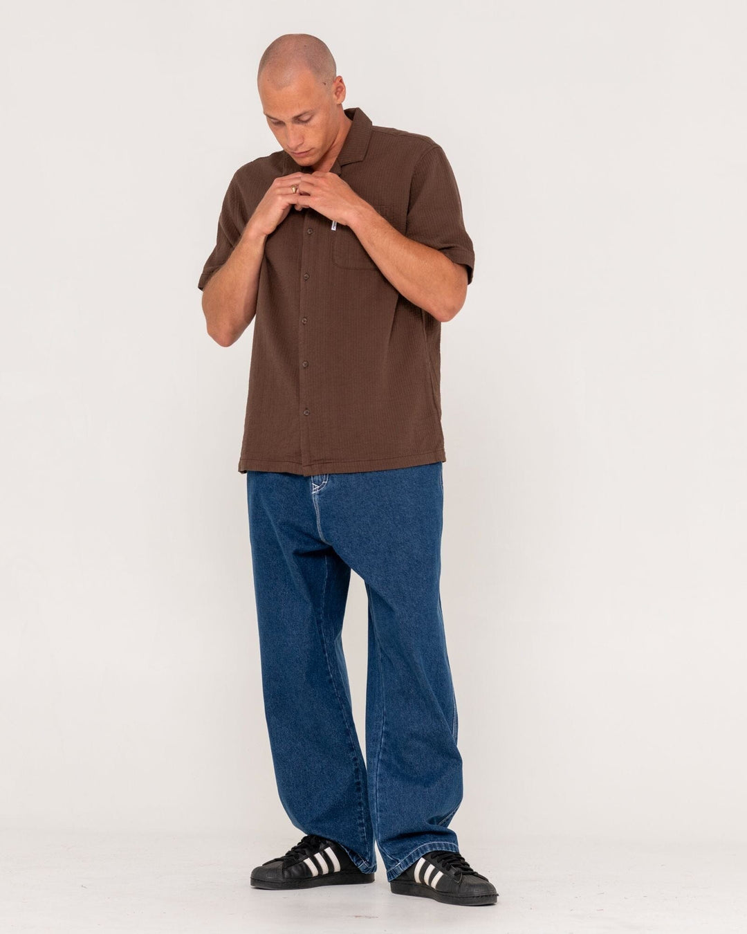 Rusty Canseco Vacation Button Up Shirt 