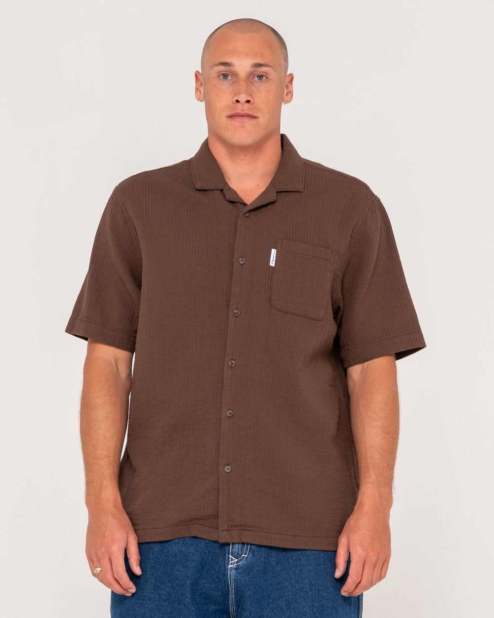 Rusty Canseco Vacation Button Up Shirt 