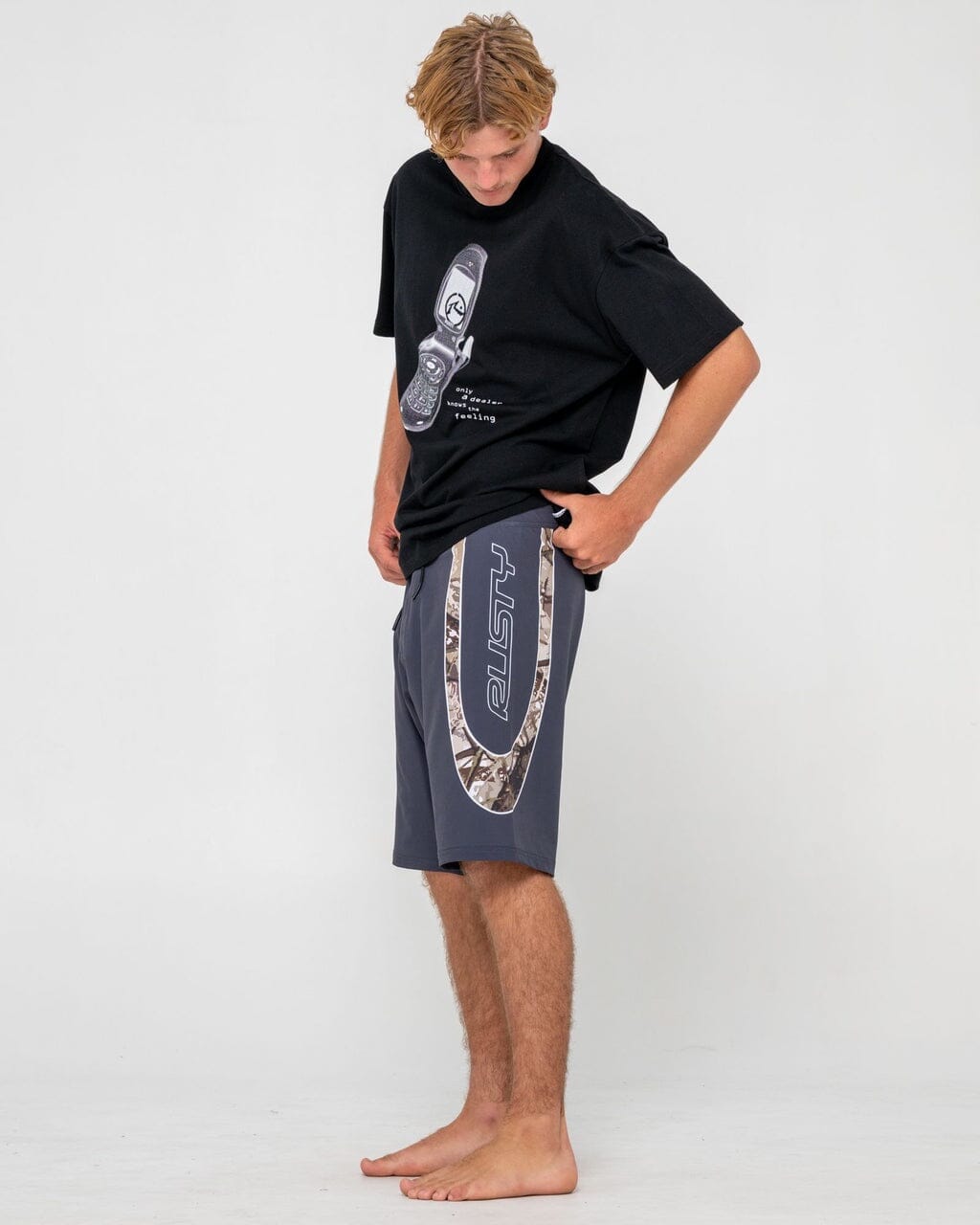 Rusty Charger Baggy Boardshorts 