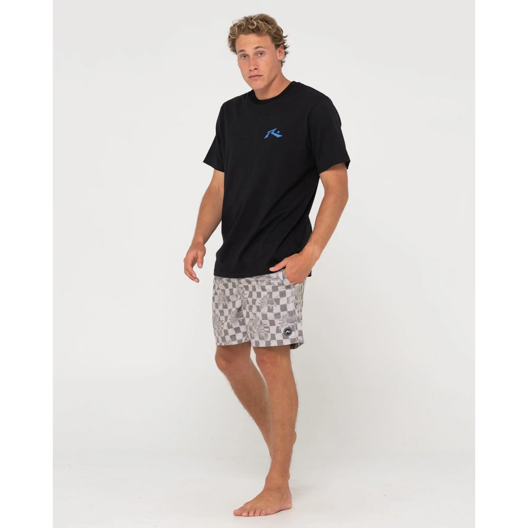 Rusty Check M8 Elastic Boardshorts 