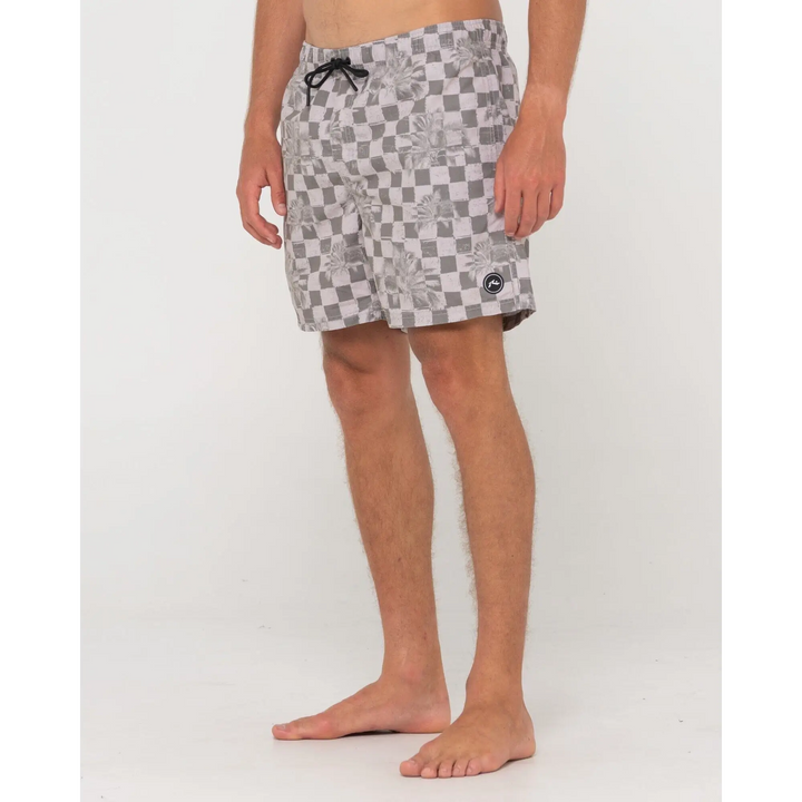 Rusty Check M8 Elastic Boardshorts 