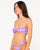 Rusty Checked Out Twist Bandeau Midi Bikini 