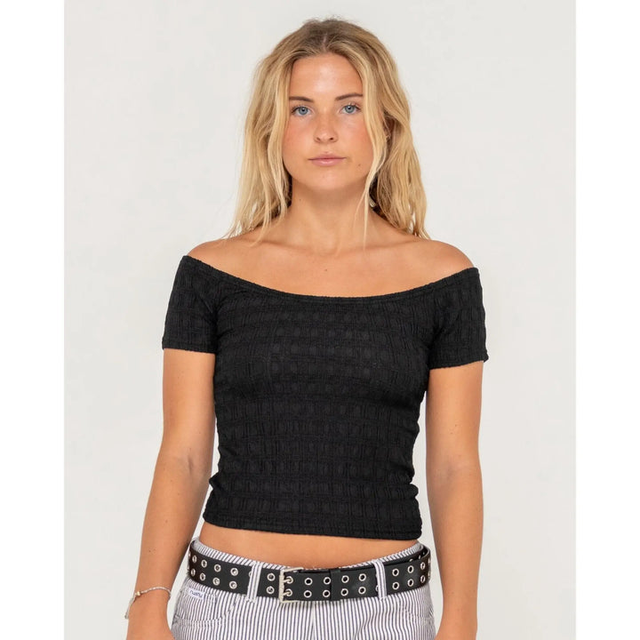 Rusty Ciao Bella Off Shoulder Top 
