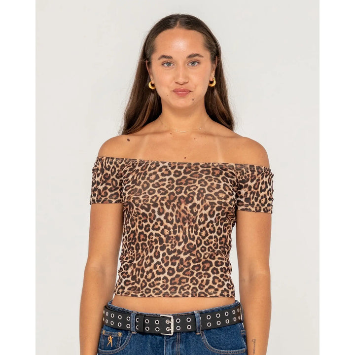 Rusty Ciao Bella Off Shoulder Top 