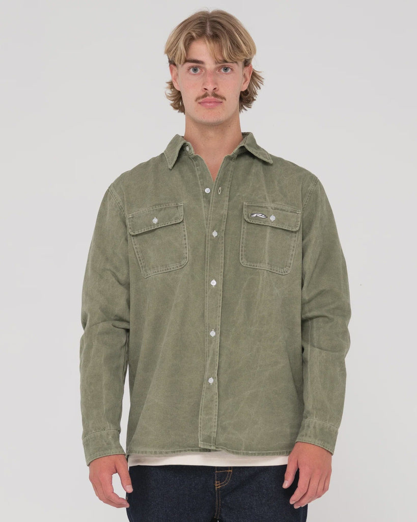 Rusty Combat Relaxed Fit Overshirt 