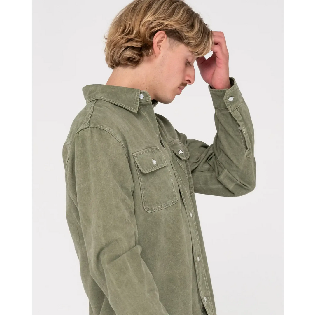 Rusty Combat Relaxed Fit Overshirt 