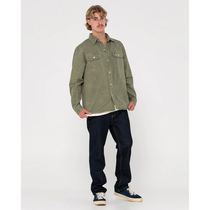 Rusty Combat Relaxed Fit Overshirt 