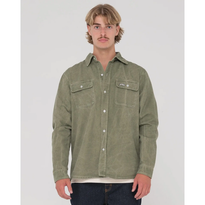 Rusty Combat Relaxed Fit Overshirt 