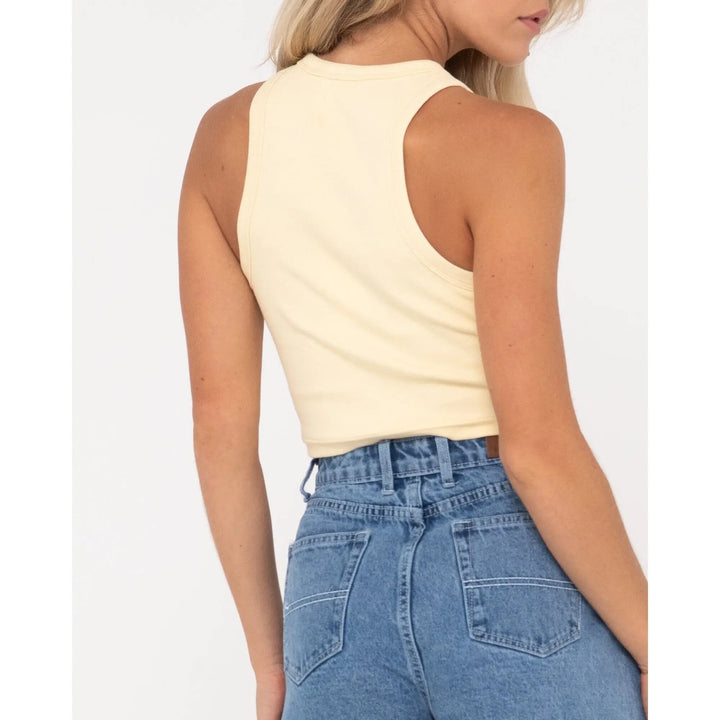 Rusty Contrast Racer Tank 