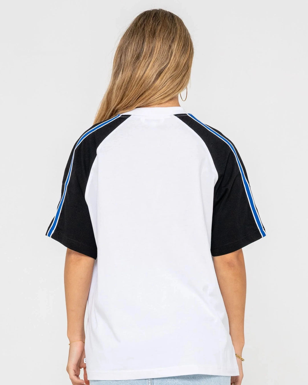 Rusty Crank Panelled Oversize T-Shirt 