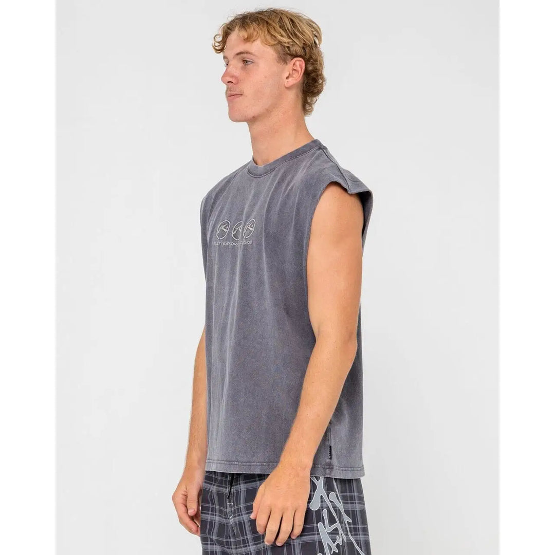 Rusty Crusoe Heavy Boxy Muscle Tank 