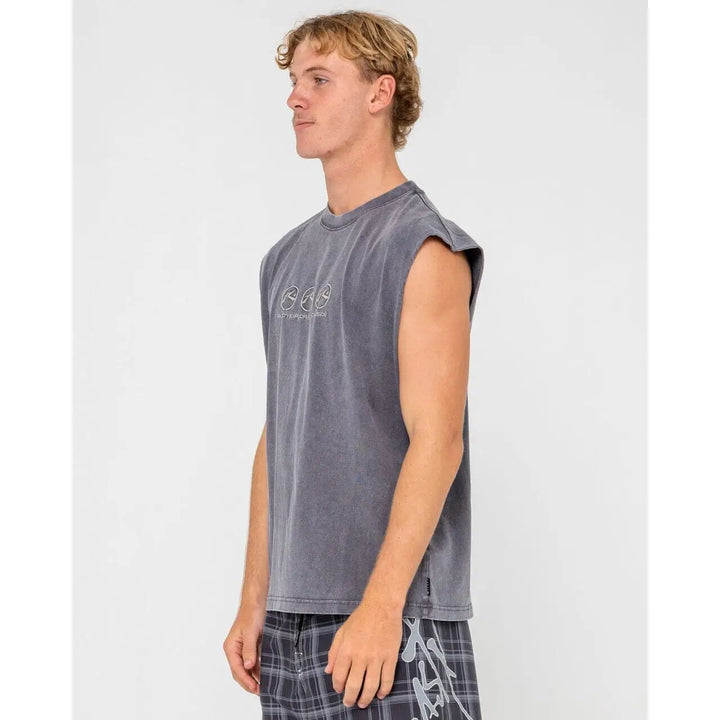 Rusty Crusoe Heavy Boxy Muscle Tank 