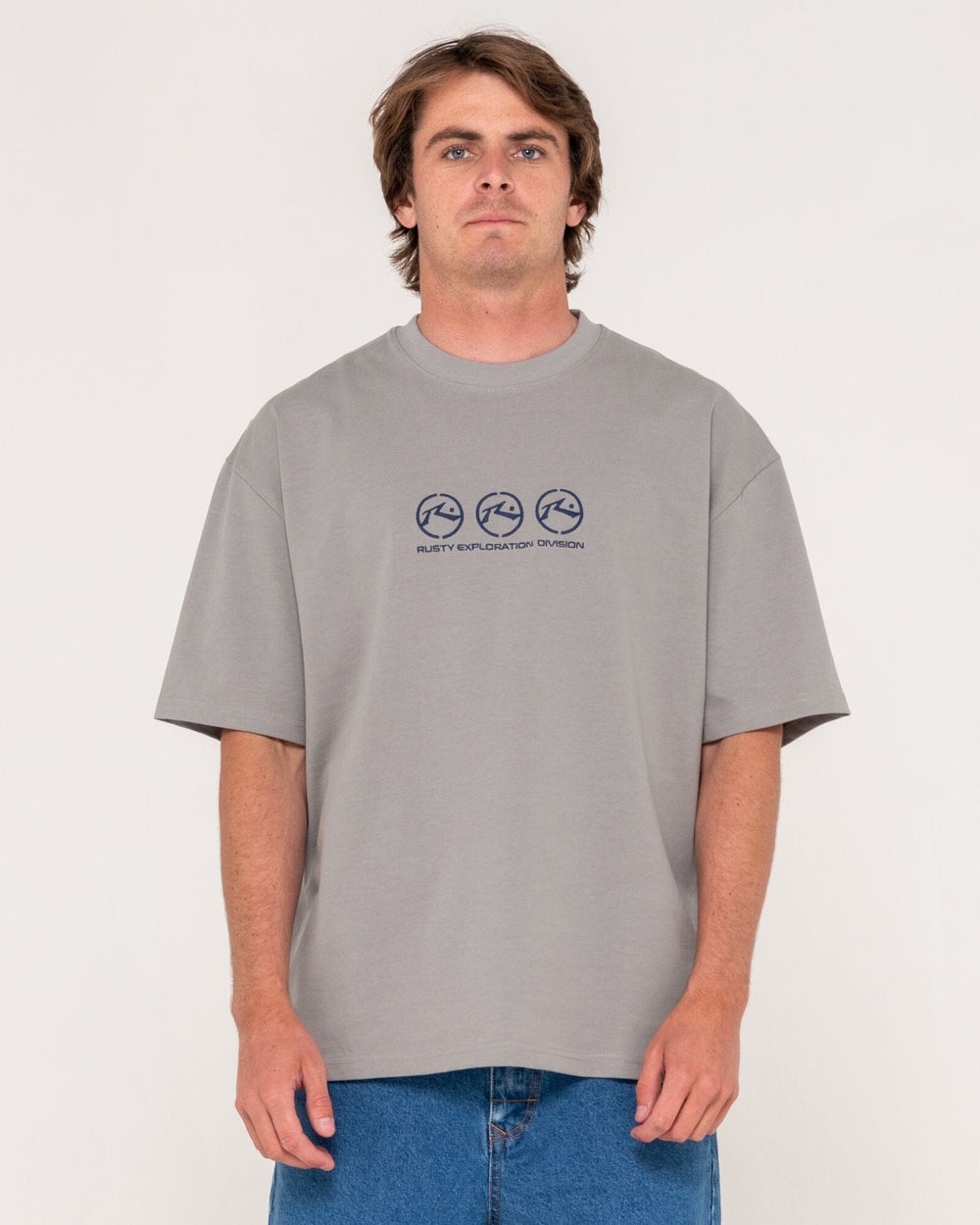 Rusty Crusoe Oversized Graphic T-Shirt 