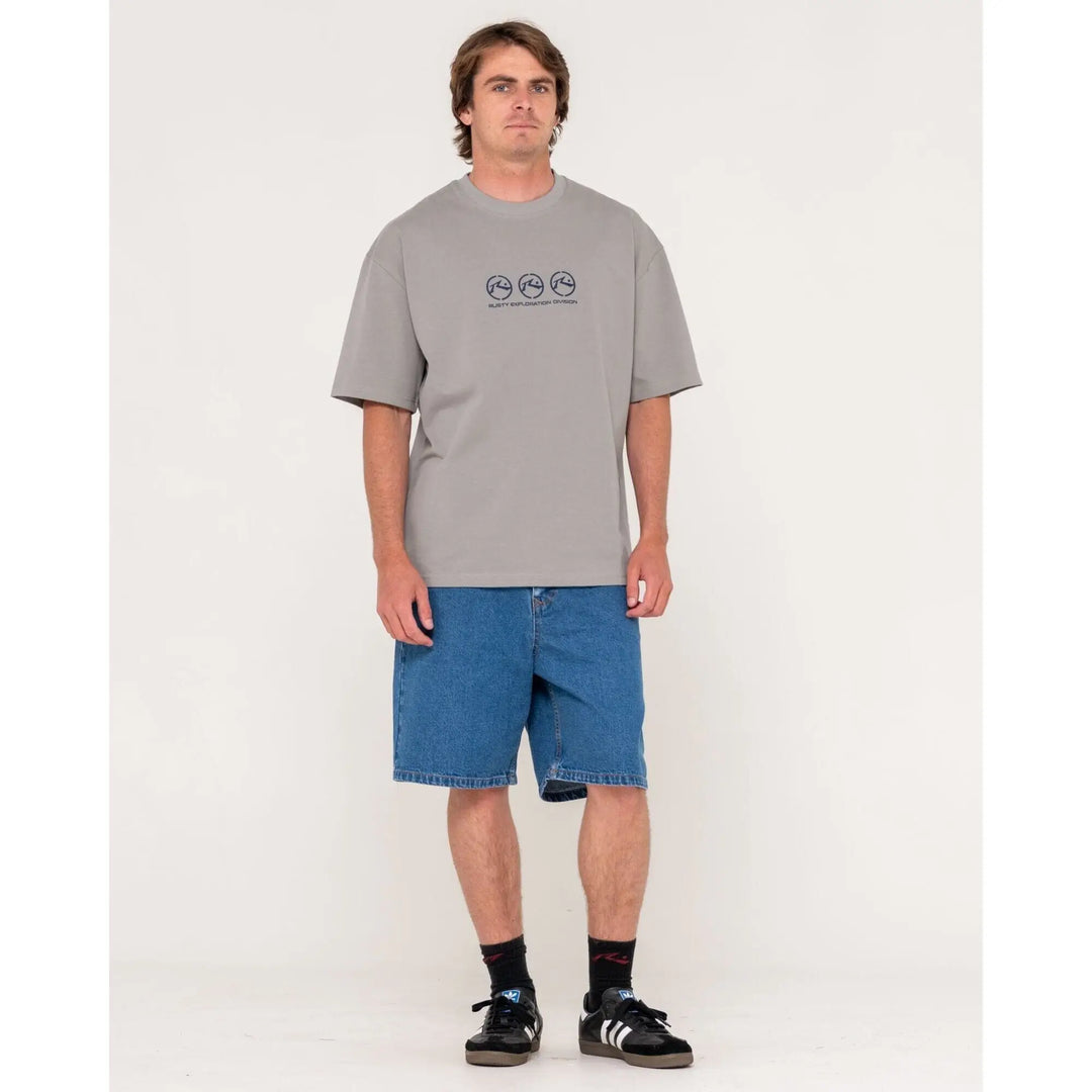 Rusty Crusoe Oversized Graphic T-Shirt 