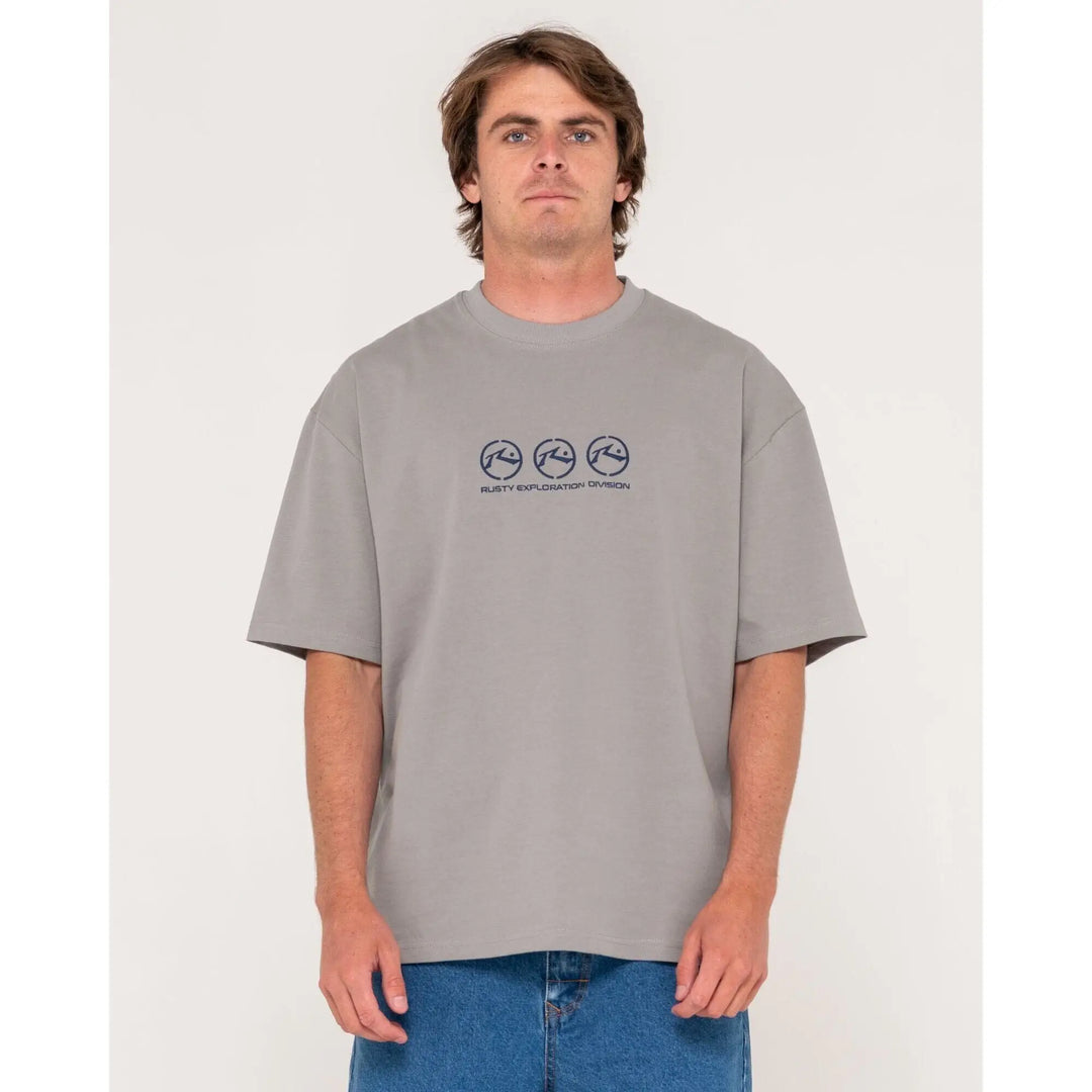 Rusty Crusoe Oversized Graphic T-Shirt 