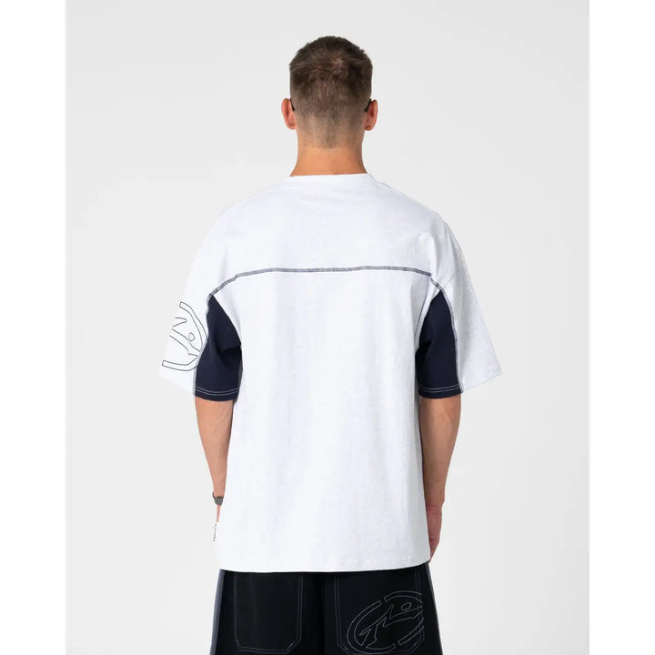 Rusty Cyberwave Graphic Oversized T-Shirt