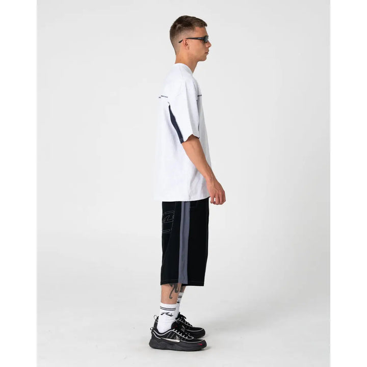 Rusty Cyberwave Graphic Oversized T-Shirt