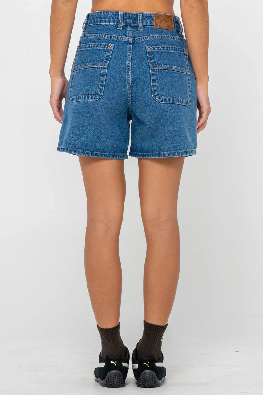 Rusty Cyprus High Denim Shorts 